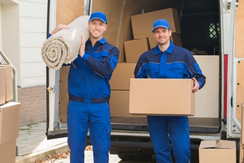Local man with van service preparing for a move in Barnescray