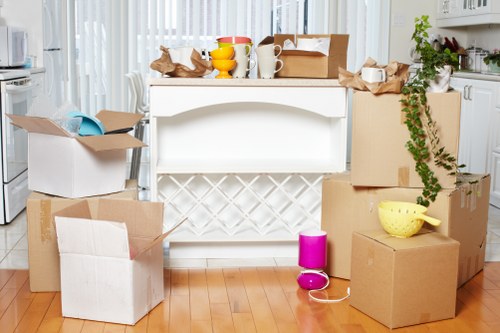 Preparing furniture for collection in a Barnescray home
