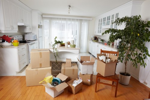 Packing and loading support for local moving jobs