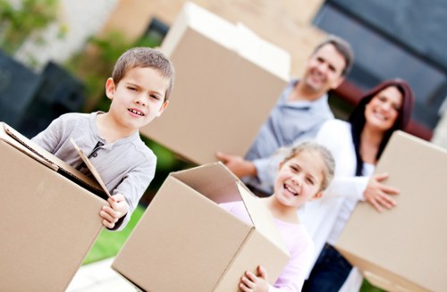 Commercial relocation support for a Barnescray business