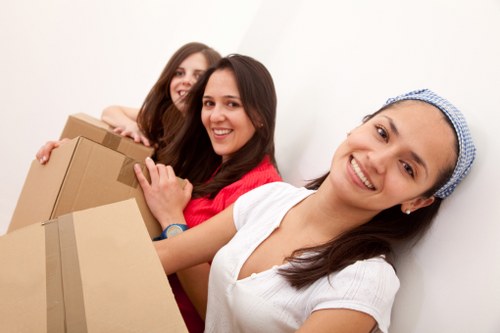 Commercial moving van support for Barnescray offices and shops